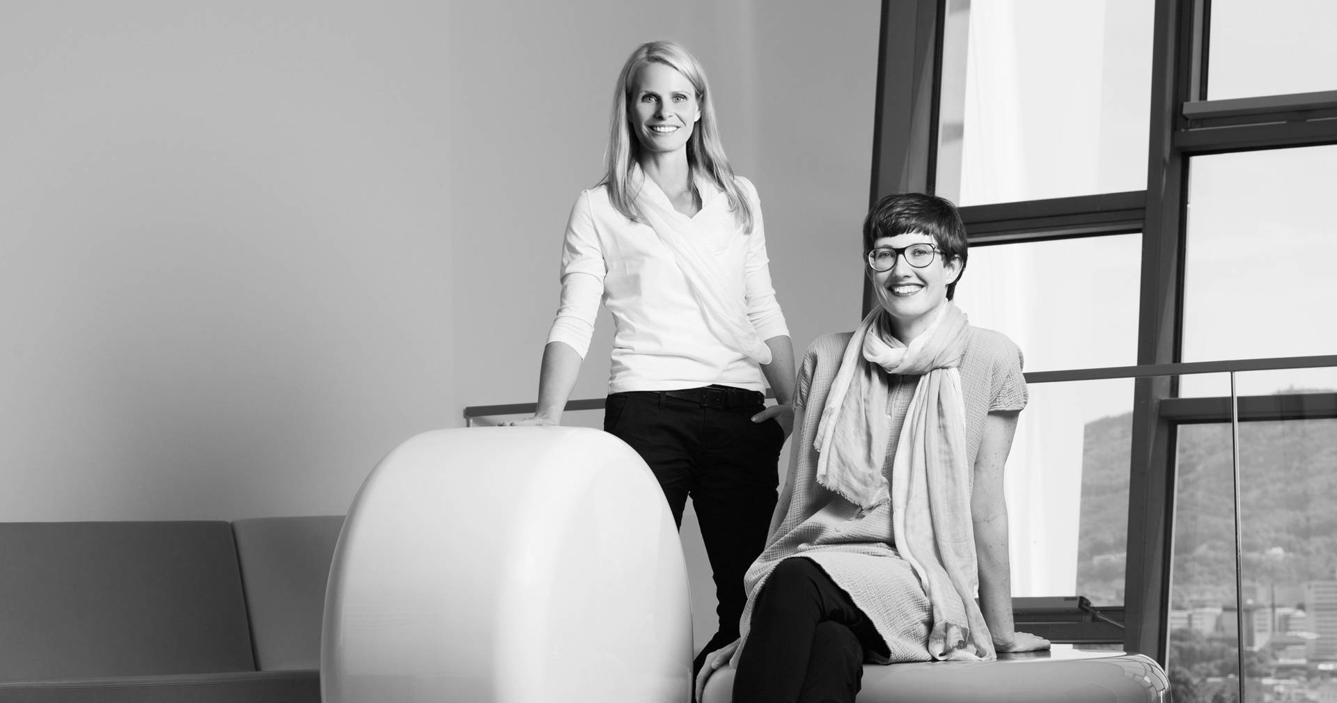 Impuls Kommunikation Team - Barbara Lamb und Anita Reschreiter - Chef